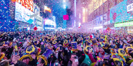 Times Square New Year's Eve 2023 Celebration