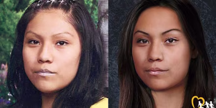 Tiffany Reid and an age-progression to 34 years old
