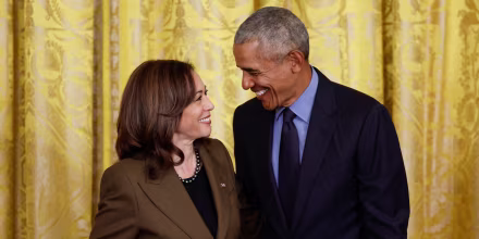 Vice President Kamala Harris and Former President Barack Obama