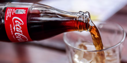 Coca-cola bottle.