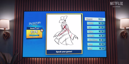 Pictionary on Netflix Games.