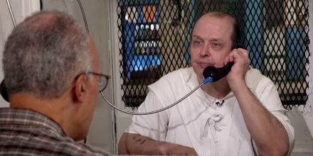 on death row at the Polunsky Unit in Livingston, Texas.