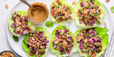 Joy Bauer's Thai Peanut Chicken Salad.