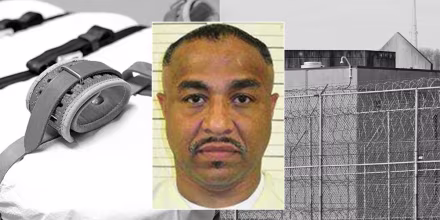 Tony Carruthers’ execution was called off and he was given a one-year reprieve after the state Department of Correction struggled to find a vein to set a backup injection line.