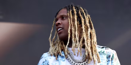 Alt: Lil Durk performs at Lollapalooza on July 30, 2022, in Chicago's Grant Park.