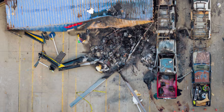 Hubo sonidos de advertencia antes del accidente del helicóptero de noticias en L.A.