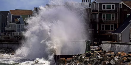 La mayor amenaza del nor'easter en la Costa Este son los vientos destructivos 