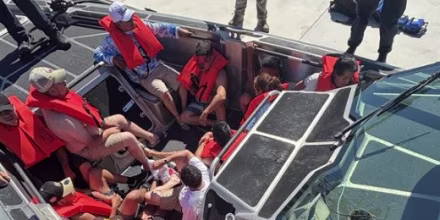 CBP intercepta una embarcación con 14 migrantes mexicanos