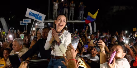 La crónica del regreso a Venezuela de María Corina Machado