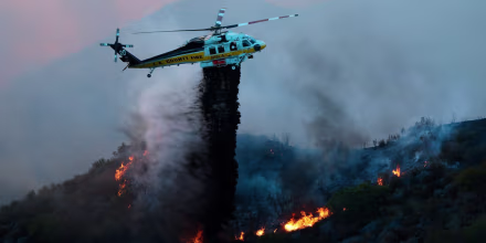 El incendio Bryson amenaza zonas residenciales de Malibú