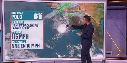 El huracán Polo amenaza con llevar lluvias intensas e inundaciones al Suroeste