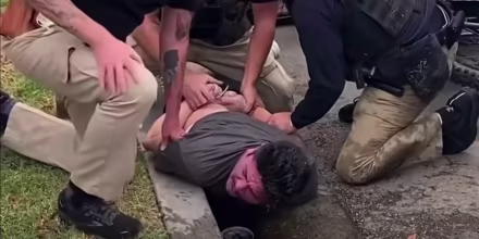 Le fracturaron un brazo: graban cómo ICE arrestó por error a un ciudadano estadounidense