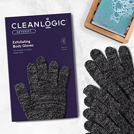 Cleanlogic Detoxify Exfoliating Body Gloves (Set of 3)