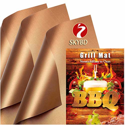 Skybd Copper Grill Mat (Set of 3)
