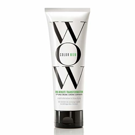 Color Wow One-Minute Transformation - Instant frizz fix; Nourishing styling cream smooths, tames + defrizzes on-the-spot; Avocado oil + Omega 3's hydrate, repair for silkier, smoother texture
