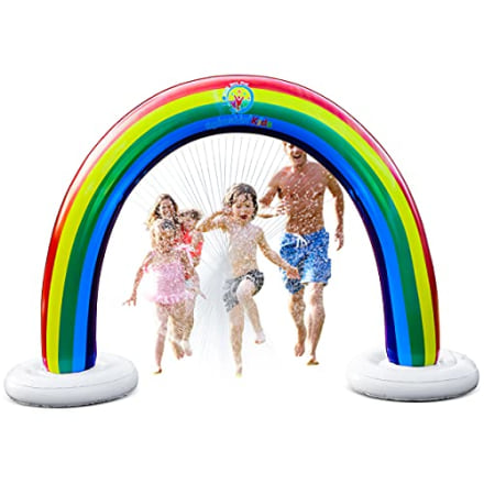 Splashin&#039;kids Outdoor Rainbow Sprinkler