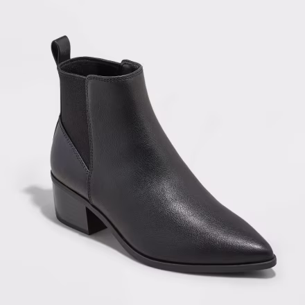Women's Gwen Low Shaft Heeled Boots - A New Day(TM)