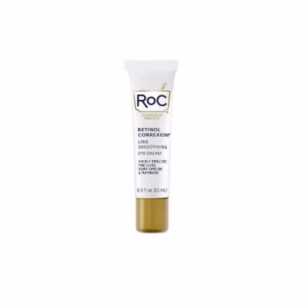 RoC Retinol Correxion Line Smoothing Anti-Aging Wrinkle Eye Cream for Dark Circles &amp; Puffy Eyes - 0.5 fl oz
