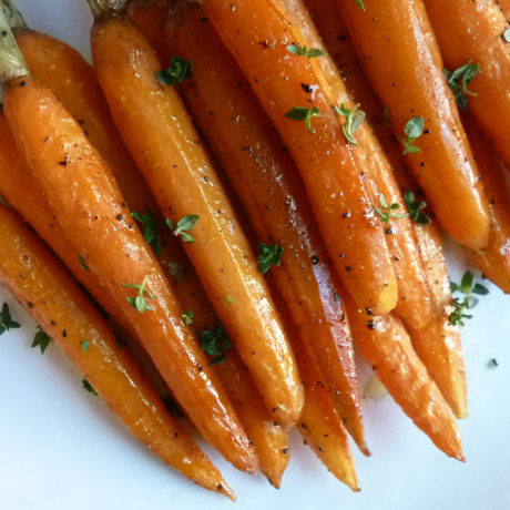 Balsamic-Honey Roasted Carrots recipe