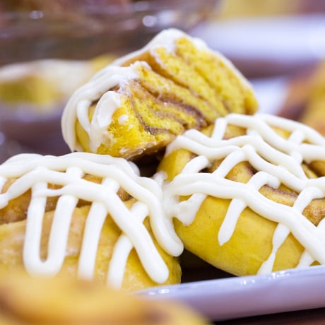 Gesine Bullock-Prado's recipes for pumpkin cinnamon buns and other pastries