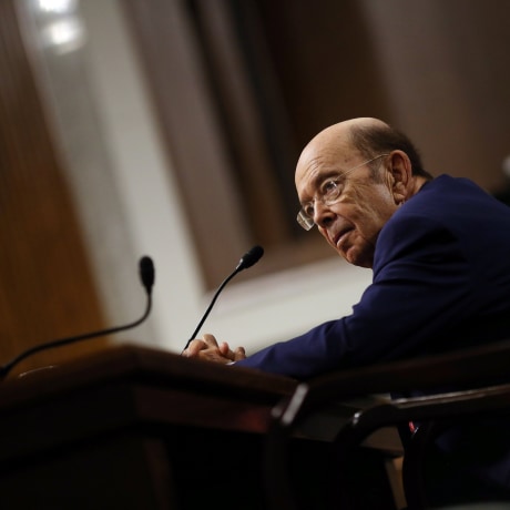 Image: Wilbur Ross testifies before a Senate Commerce, Science and Transportation Committee confirmation hearing on his nomination to be commerce secretary at Capitol Hill in Washington