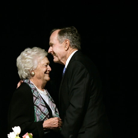 Image: George H.W. Bush, Barbara Bush