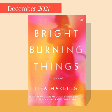 Illustration of Read with Jenna's Dec 2021 book pick, Bright Burning Things