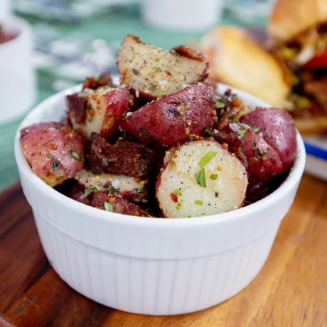 Jeff Mauro's BLT Sliders and Warm Bacon Potato Salad