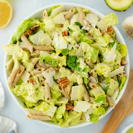 Creamy Caesar Pasta Salad