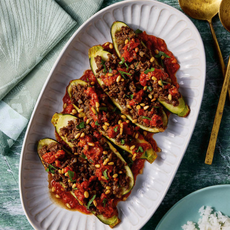 Edy Massih's Stuffed Zucchini