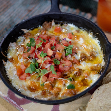 Marcela Valladolid's Quesataco, Paloma and Queso Fundido