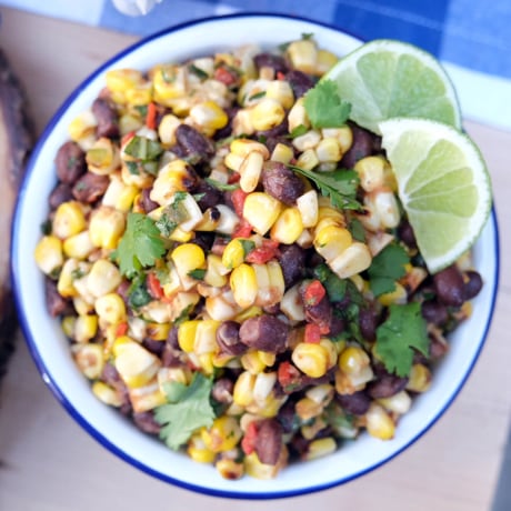 Bobby Flay's Barbecue Grilled Chicken & Black Bean Corn Salad