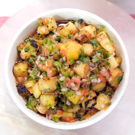 Tatiana Rosana's Grilled Pineapple Salsa, Elote Dip & Shrimp Ceviche