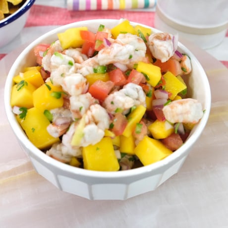 Tatiana Rosana's Grilled Pineapple Salsa, Elote Dip & Shrimp Ceviche