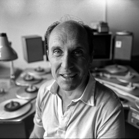 Actor and film director Robert Duvall in a film editing suite in New York July 1981.