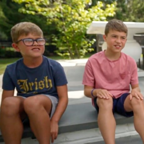 The two boys both have Duchenne Muscular Dystrophy, a genetic disorder that typically has children wheelchair bound by the age of 12.