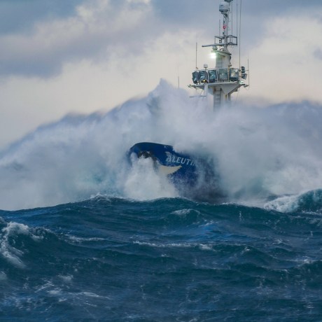 FV Aleutian Lady at sea.
