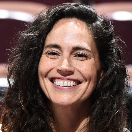 Sue Bird smiles