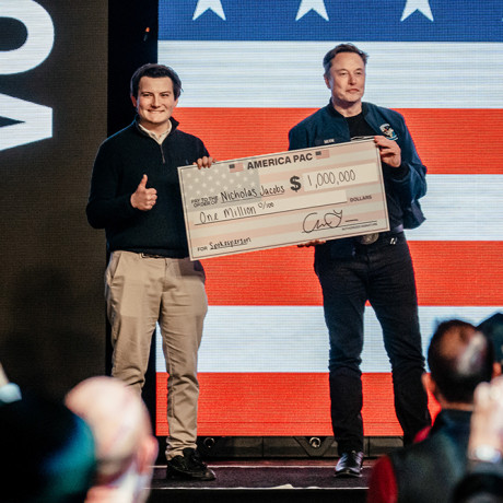 Elon Musk Speaks At America PAC Town Hall Ahead Of Wisconsin Supreme Court Election