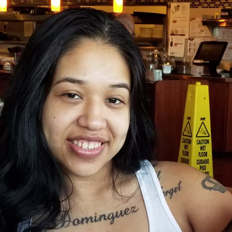 Cynthia Martinez and her three-month-old daughter, Sophie, at breakfast on Saturday July 15, 2017. This was the last time her mom and stepfather saw her alive.