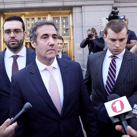 Image: *** BESTPIX *** US District Court Holds Hearing On Trump Lawyer Michael Cohen's Search Warrants