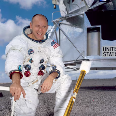 Image: Apollo and Skylab astronaut Alan Bean, the fourth human to walk on the moon.