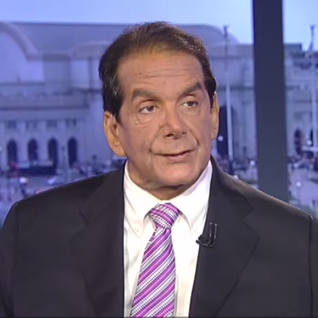 Image: Charles Krauthammer appearing on Fox News in Washington