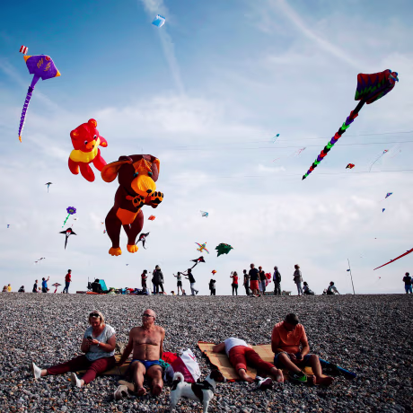 Image: BESTPIX - TOPSHOT-FRANCE-KITE-FESTIVAL