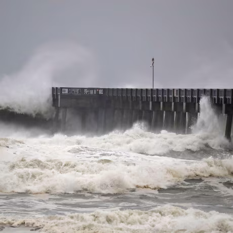 Image: Hurricane Michael Slams Into Florida's Panhandle Region