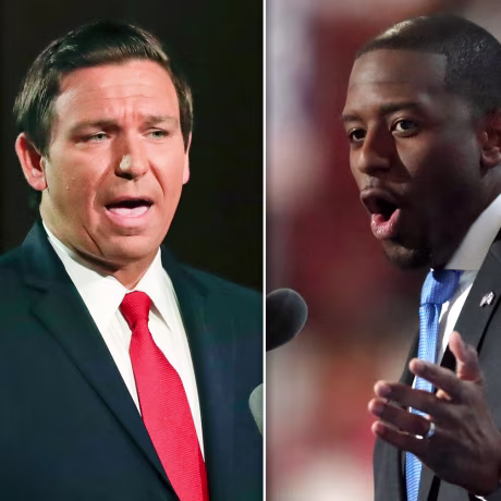Image: Ron DeSantis, Andrew Gillum