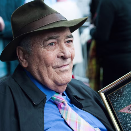 Image: Director Bernardo Bertolucci celebrates his Star on the Hollywood Walk of Fame