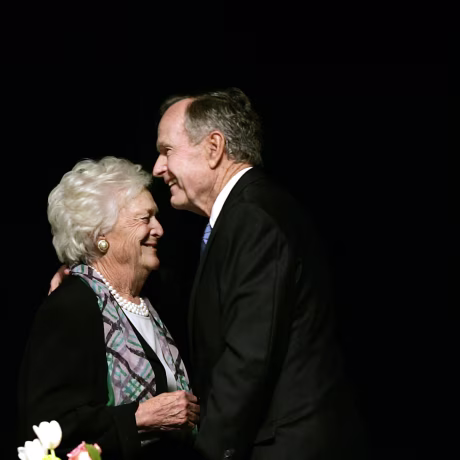 Image: George H.W. Bush, Barbara Bush