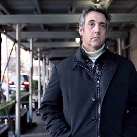 Image: Michael Cohen, former lawyer to President Donald Trump, leaves his apartment building in New York on Dec. 7, 2018.