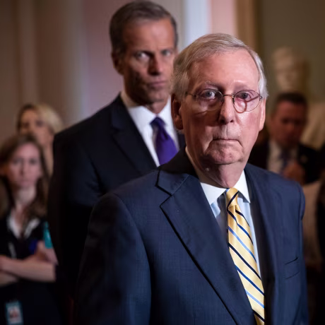 Image: Mitch McConnell, John Thune
